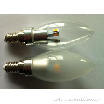 360degree 3w dimmable SMD5630 led candle light with E14/E27/B15 base